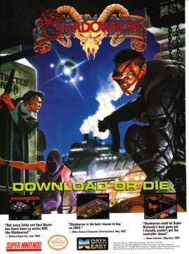 Shadowrun [SNES] [Super Nintendo] [1993] [Complete!] on eBid United States
