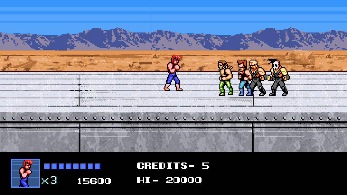 Double Dragon IV details background, modes, and characters - Gematsu