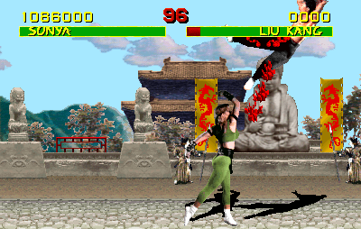 Mortal Kombat 1 (alt) [SNES] - play as Shang Tsung 