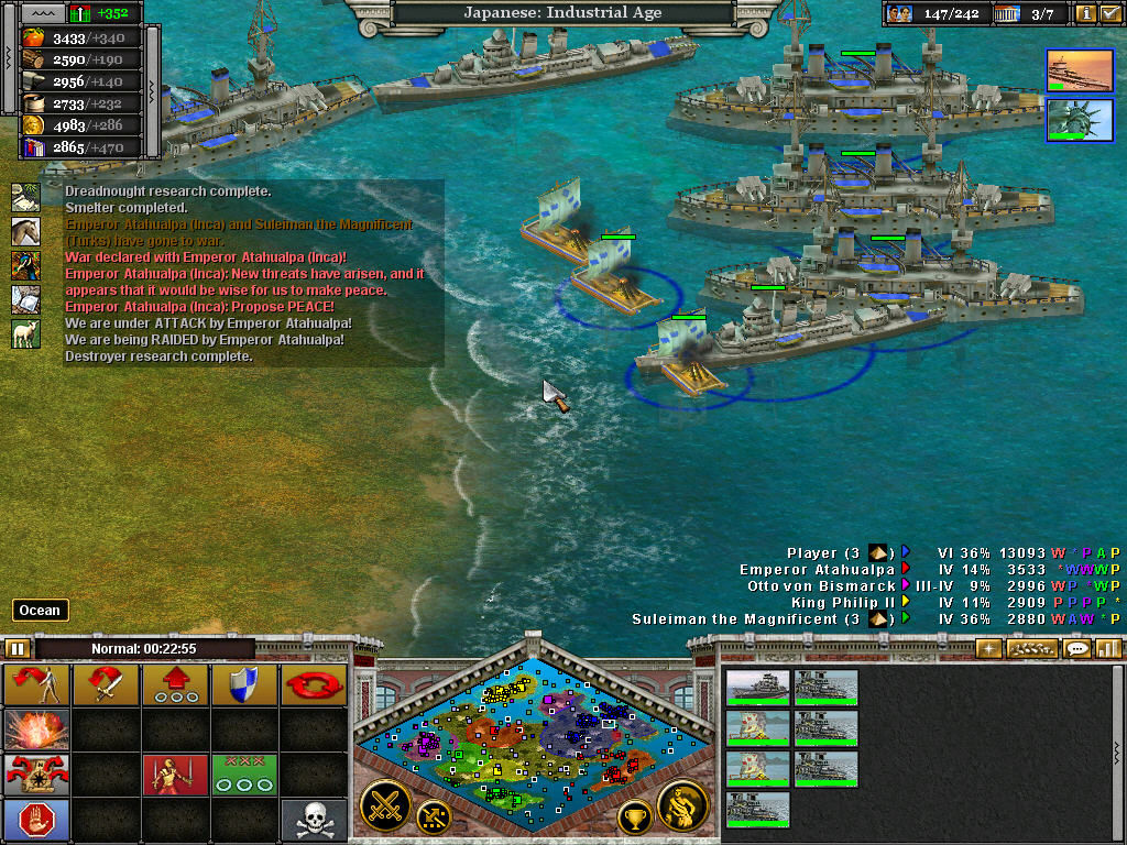 rise of nations completo