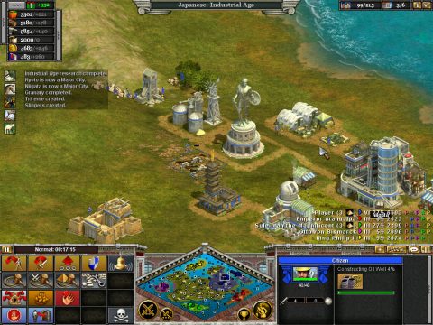 rise of nations thrones and patriots gameplay