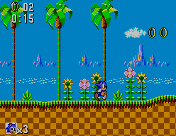 Sonic the Hedgehog (8-bit)/Comparisons/Green Hill Zone - Sonic Retro