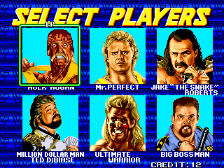 wwf wrestlefest game characters individual
