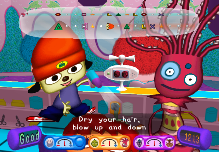 parappa the rapper 2 rom slow