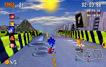 play sonic r game