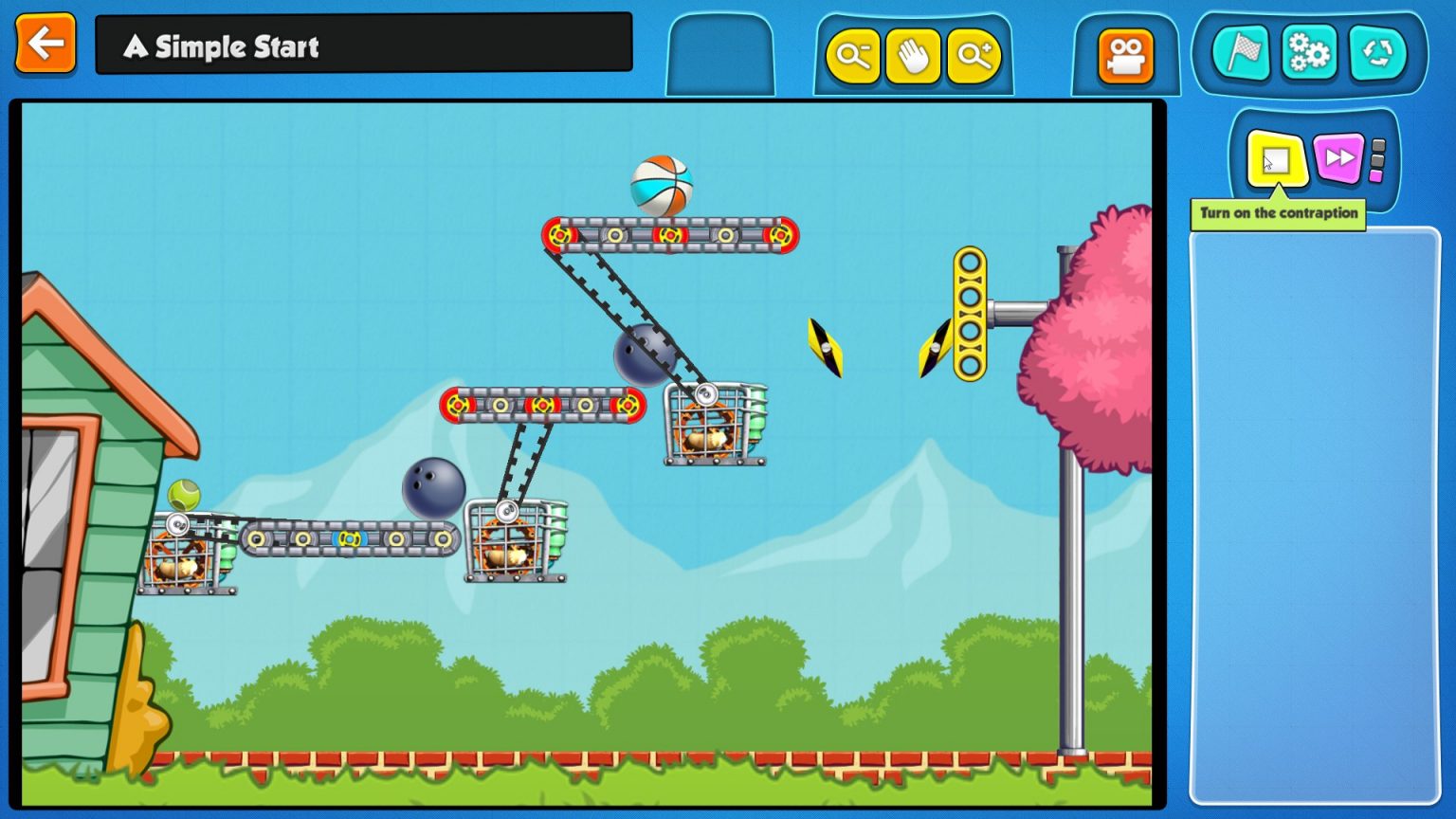 contraption maker free the balloon
