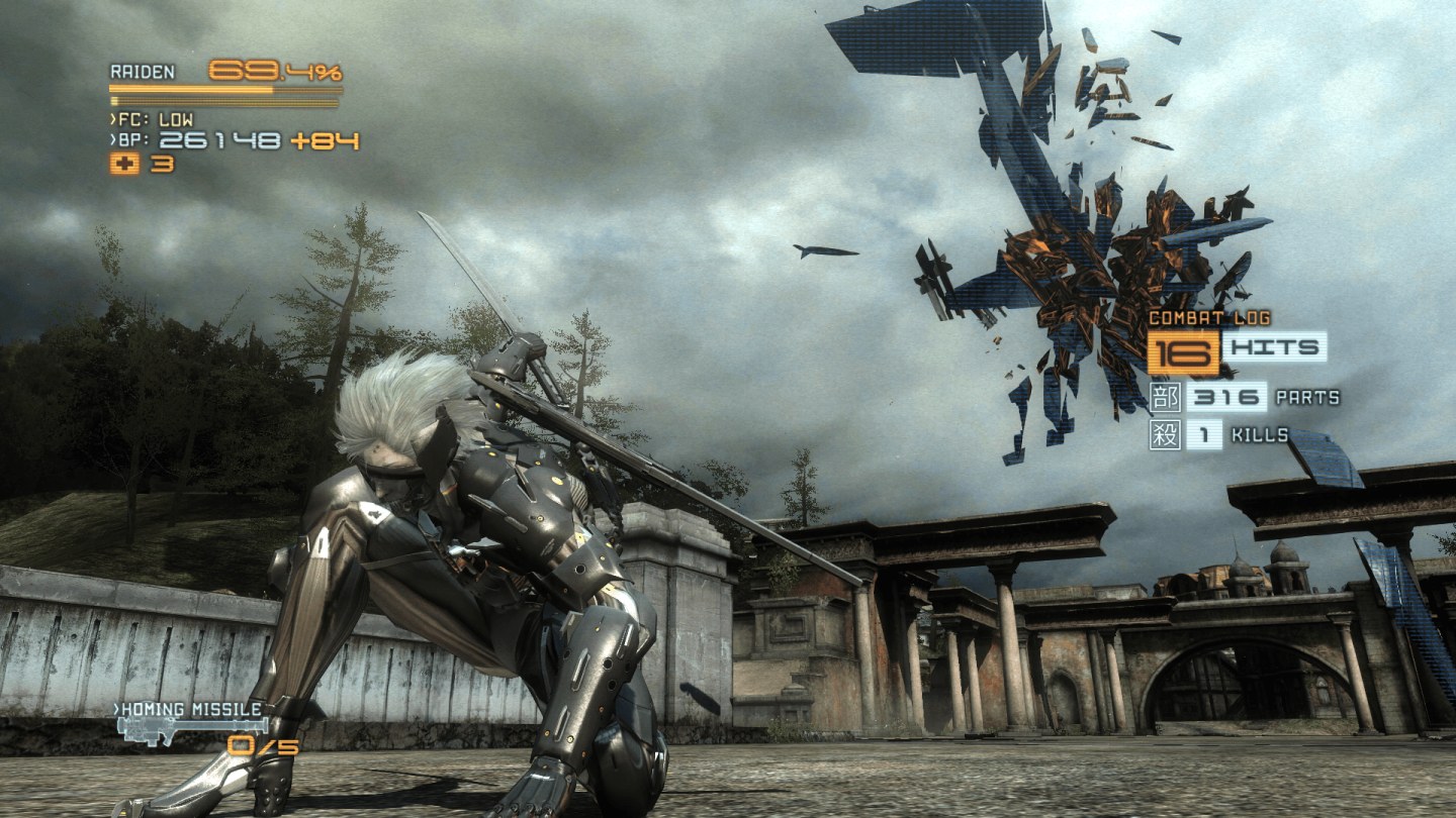 Metal Gear Rising Revengeance Screenshots and Character Info